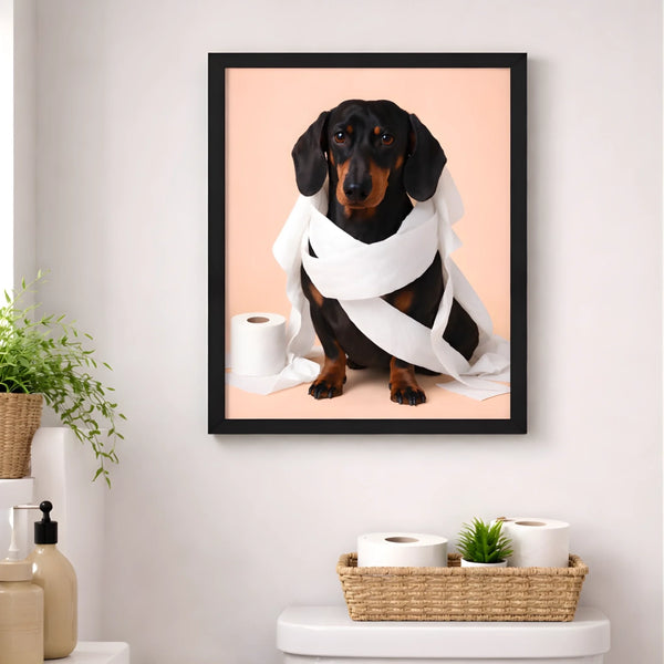 Bathroom Bandit - Personalized Poster